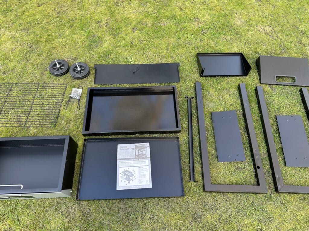 Bar-Be-Quick flatpack BBQ
