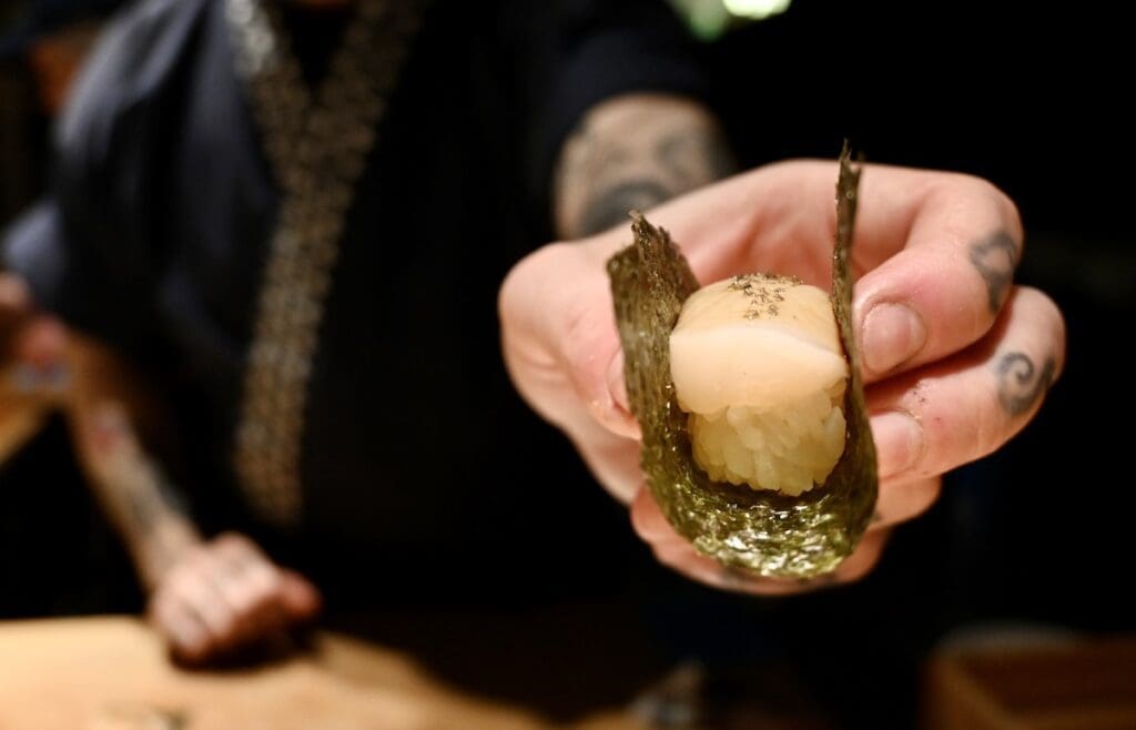 Sushi on Jones scallop