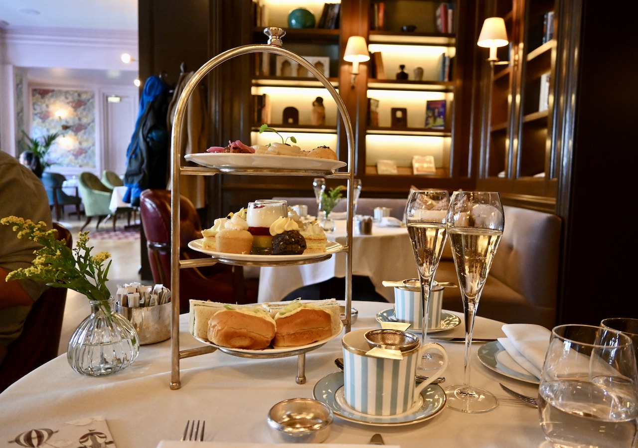 The Kensington Hotel Tea tray