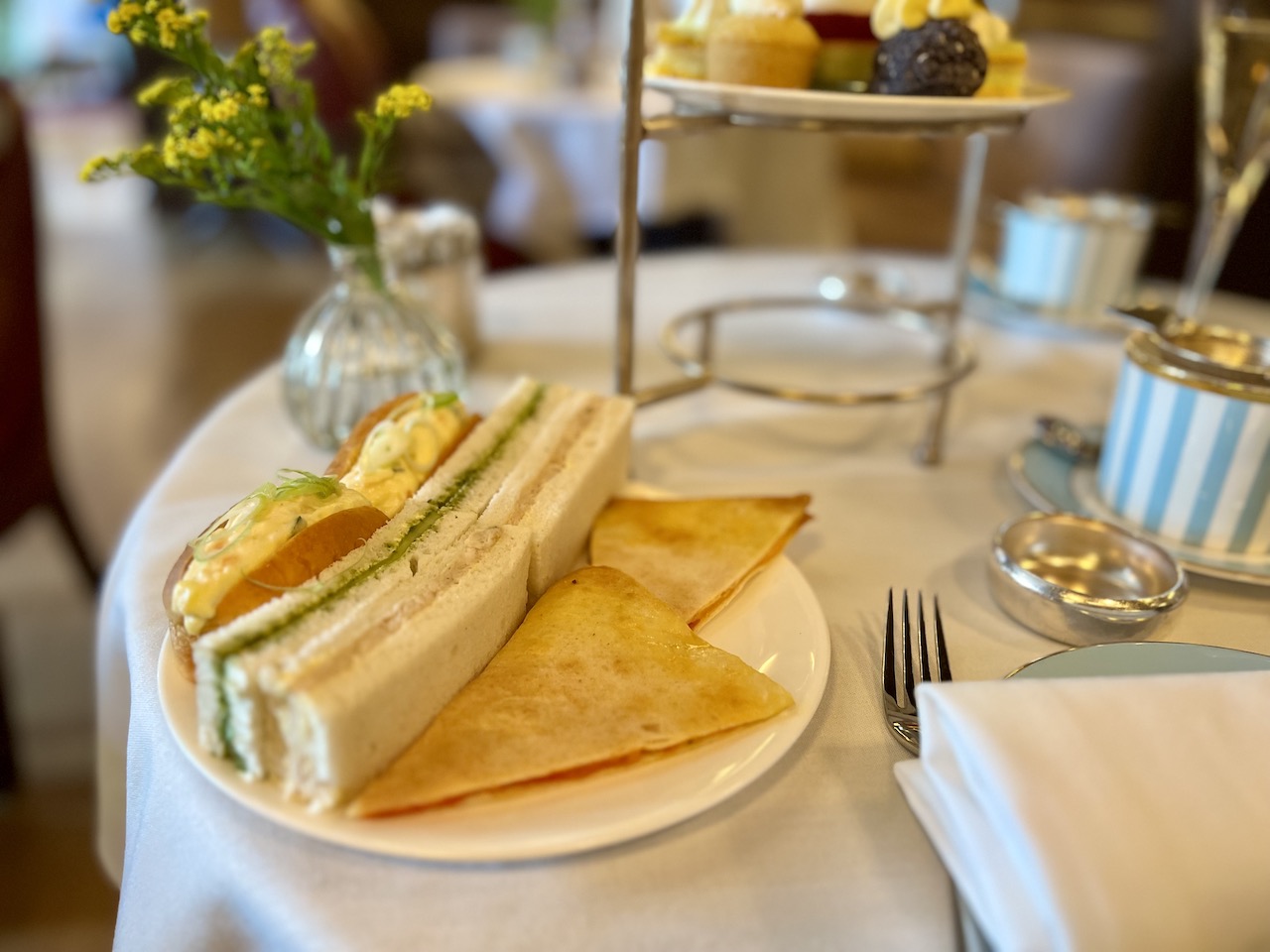 The Kensington Hotel sandwiches
