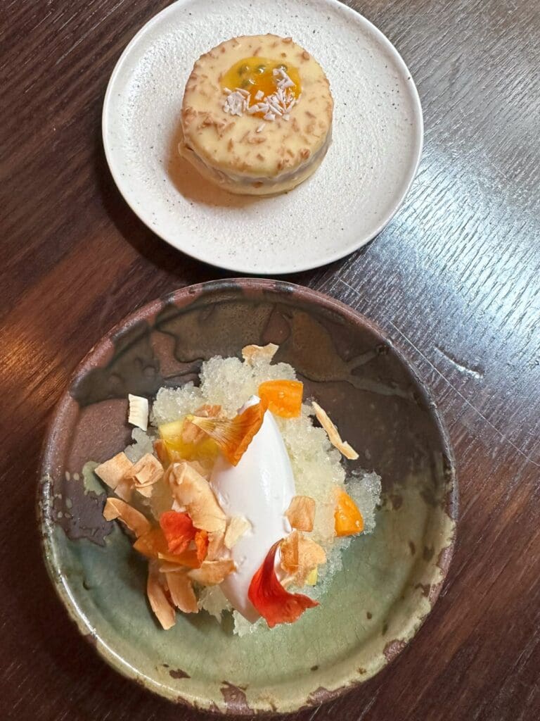 Yopo choice of desserts