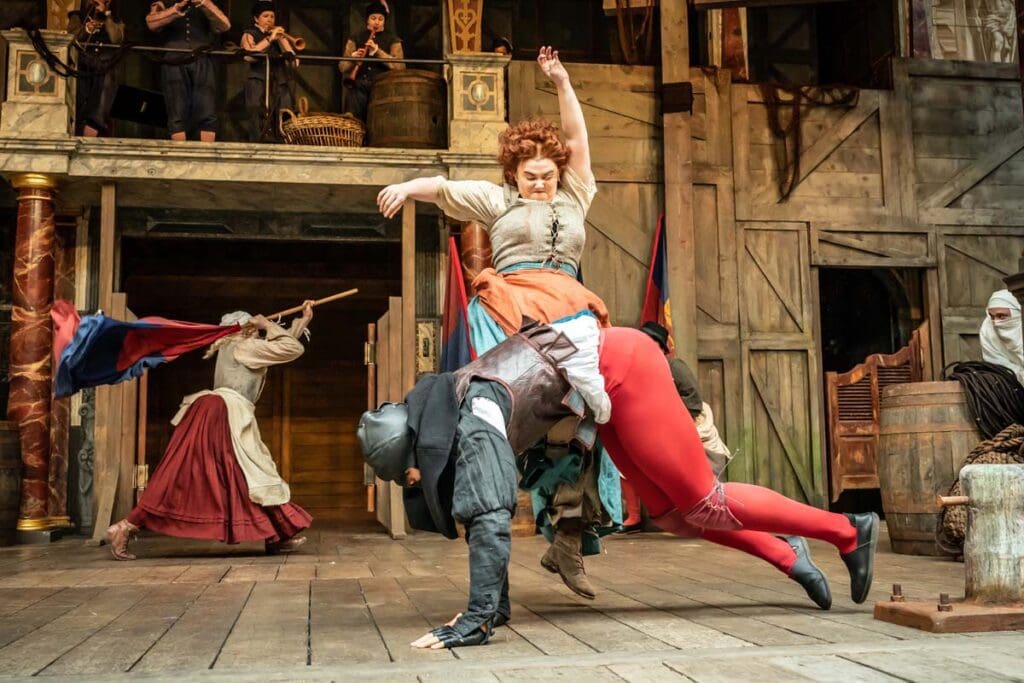 Comedy of Errors - Globe - opening sequence in Ephesus