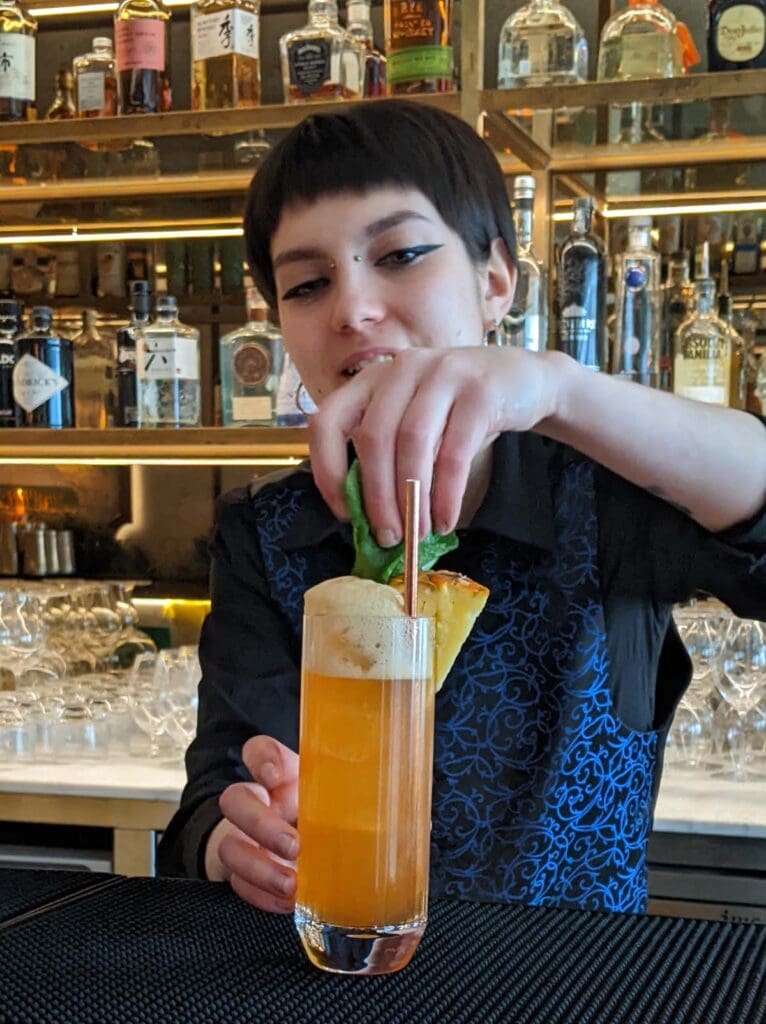 Spanish Tea cocktail at - El Norte