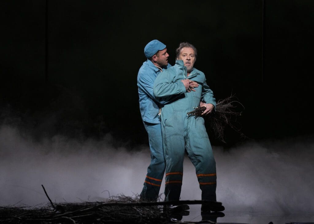 Wozzeck CHRISTIAN GERHAHER, Andres SAM FURNESS, Wozzeck, &copy; ROH 2023. Photograph by Tristram Kenton 2