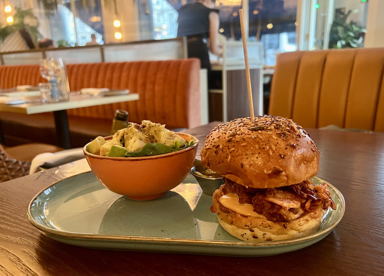 Buttermilk Fried Chicken Burger