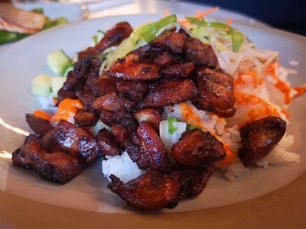 Feels Like June chicken rice bowl