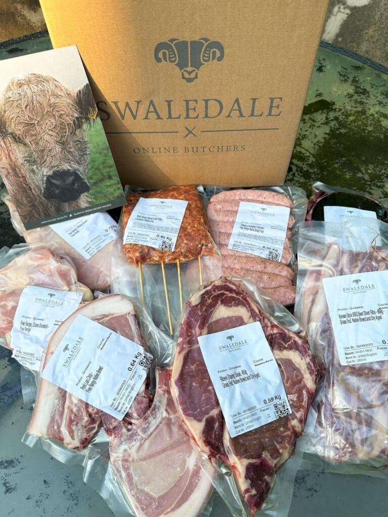 Swaledale Butchers BBQ meat box-