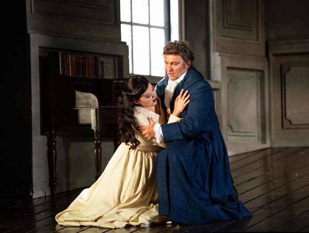 WERTHER_ROH Covent Garden, 17th June 2023 Conducted by Antonio Pappano Werther; Jonas Kaufmann, Charlotte; Aigul Akhmetshina, Albert; Gordon Bintner, Sophie; Sarah Gilford, The Bailli; Alastair Miles, Schmidt; Christophe Mortagne, Johann; James Cleverton, K&auml;thchen; Gabrielė Kupsyte, Chorus, Royal Opera Chorus, Orchestra, Orchestra of the Royal Opera House