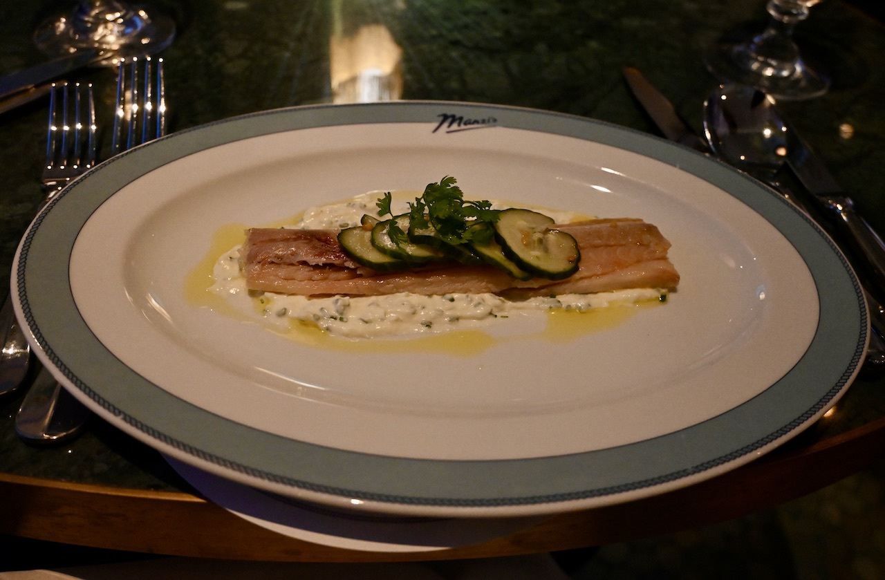 Manzi's smoked eel