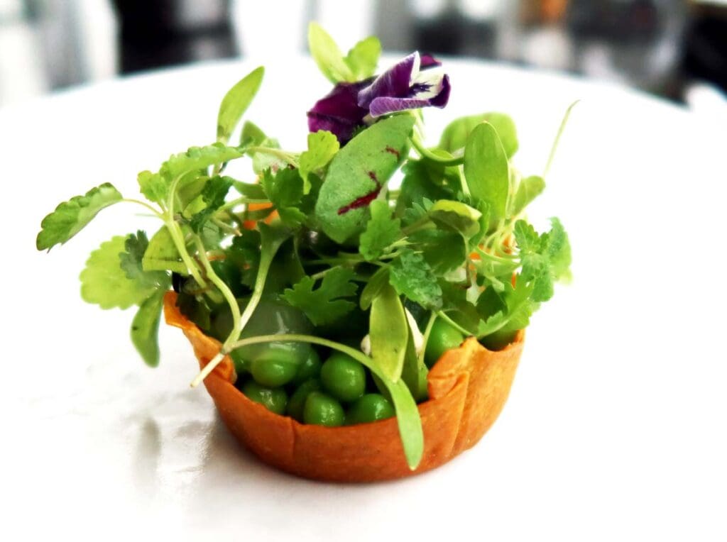 Pea tart Shard