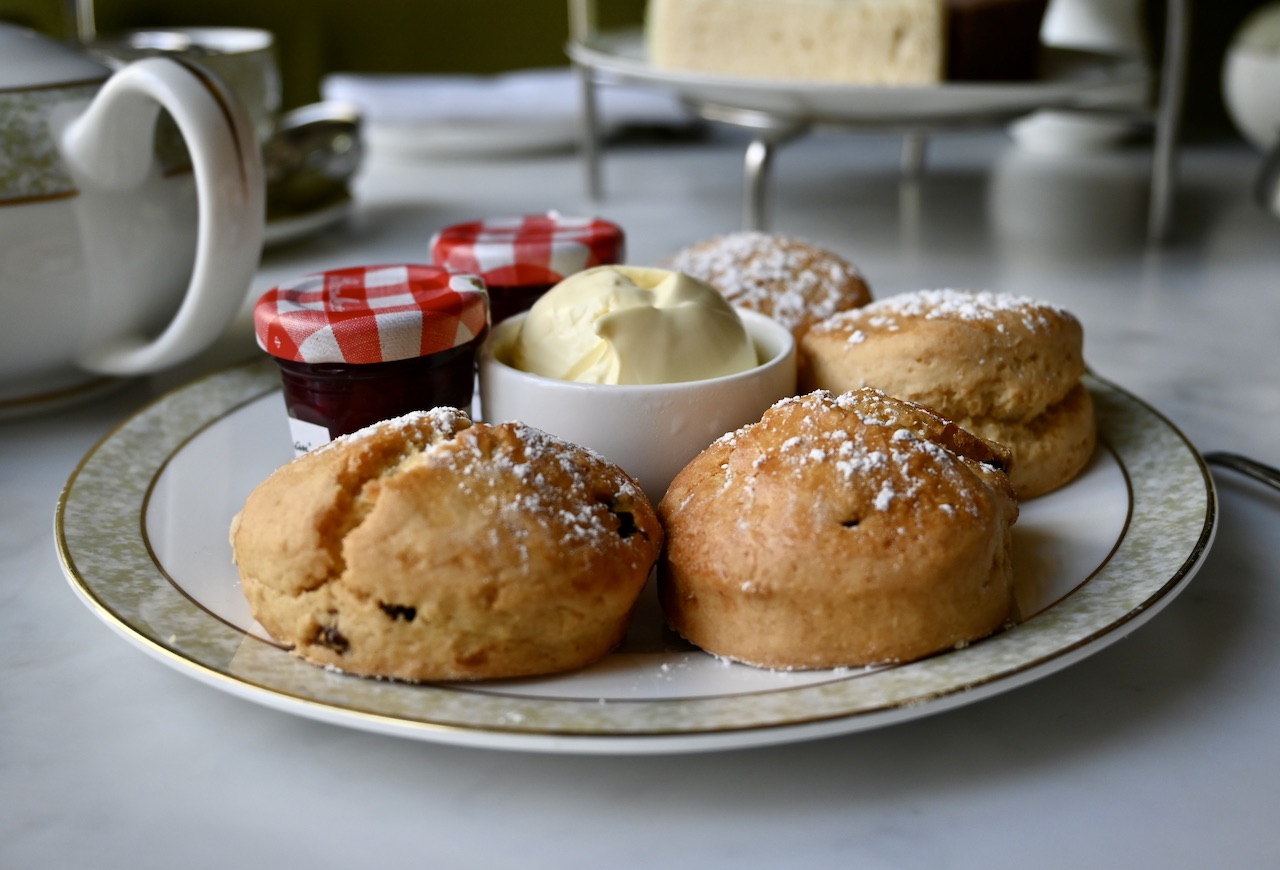 The Clermont Hotel scones