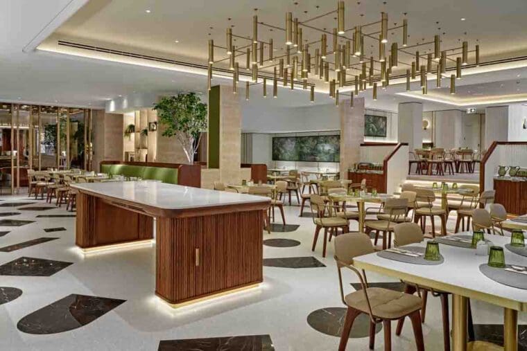 Hilton Park Lane - Brasserie Interior