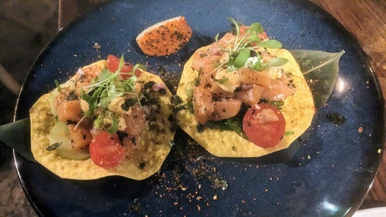 Tostadas at El Ta'koy