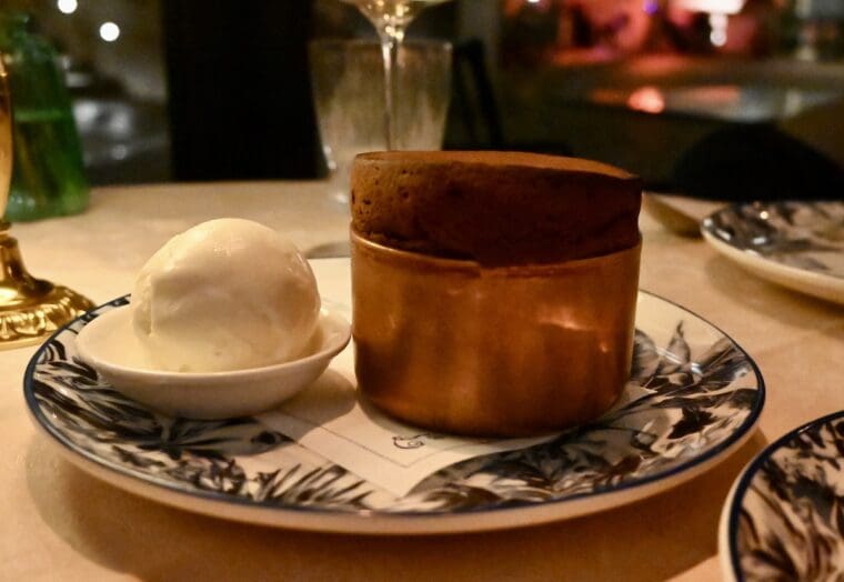 Café Lapérouse London souffle