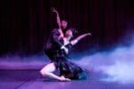 Rambert dancers Jonathan Wade and Angélique Blasco in Ben Duke's Death Trap (Cerberus) photography by Camilla Greenwell