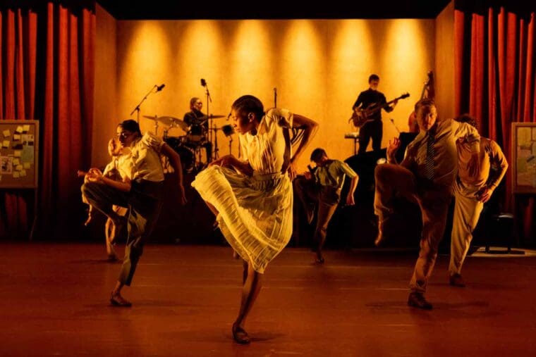 Rambert dancers in Ben Duke's Death Trap (Goat) 3 photography by Camilla Greenwell