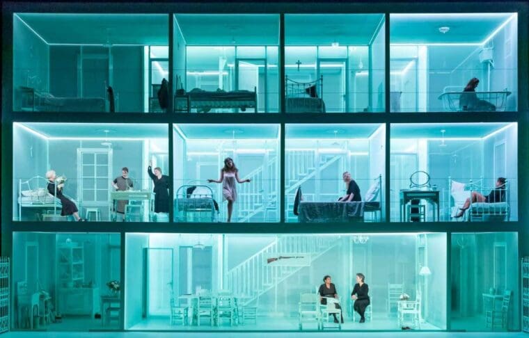 The House of Bernarda Alba company at the National Theatre (c) Marc Brenner_5237