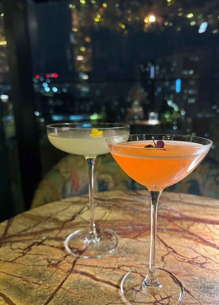 City of London Christmas Florattica cocktails