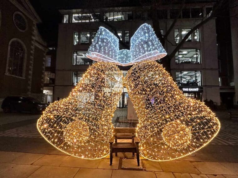 City of London Christmas lights