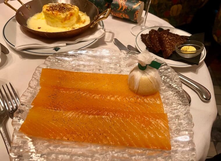 Smoked salmon