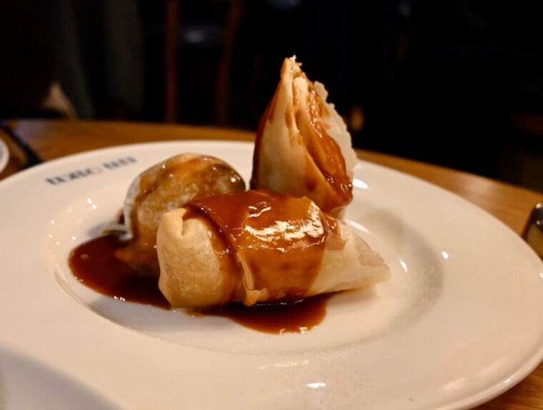 Spiced apple roll