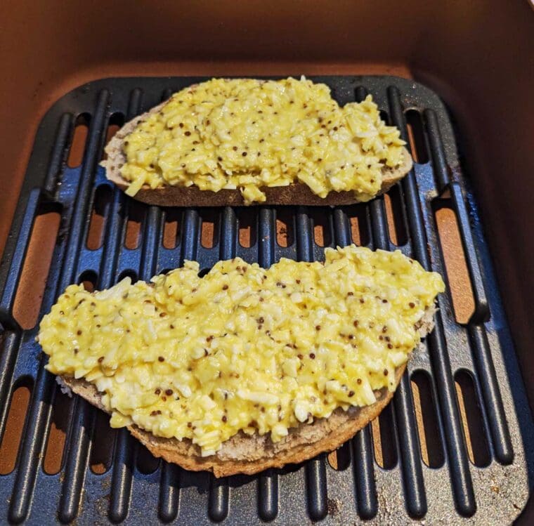 Uncooked Rarebit