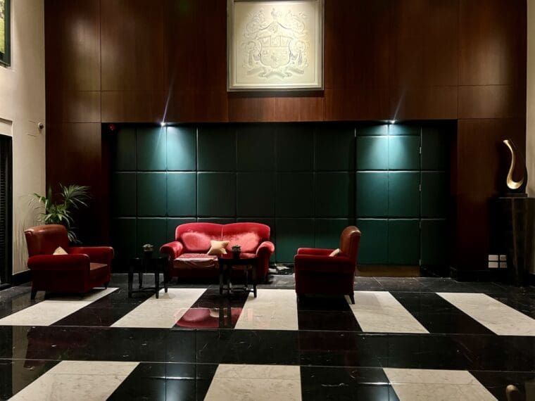 Sofitel London St James lobby