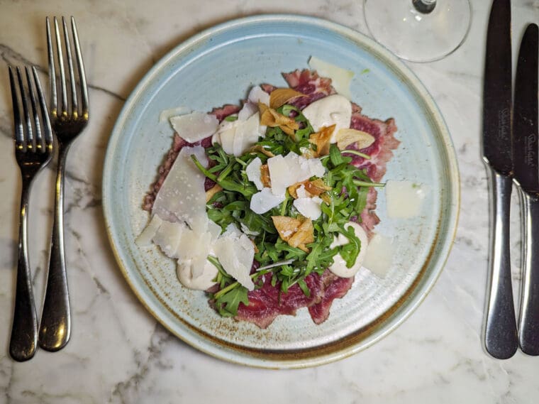 Beef Tataki - or Carpaccio