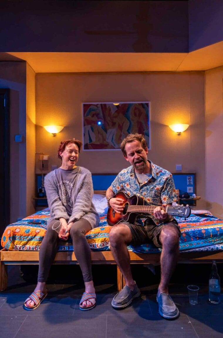 Catrin Aaron as Amy & Peter Bramhill as Chris in Out of Season_credit The Other Richard