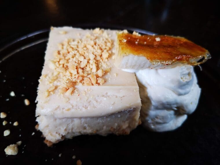 Duke of Greenwich peanut cheesecake
