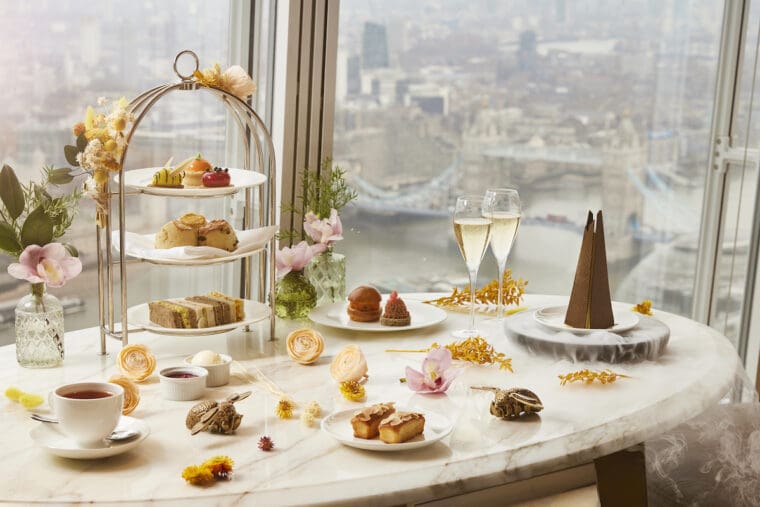 Shard Bees in Bloom Afternoon Tea