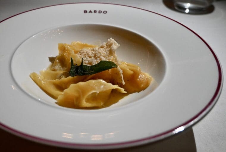 Bardo St. James’s - Ravioli cacio e pepe