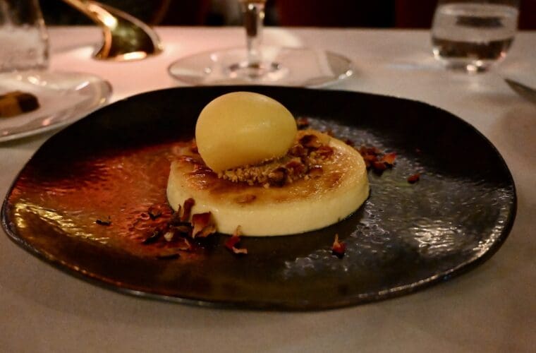 Cotoletta alla Milanese creme caramel