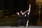 SWAN LAKE_The Royal Ballet_ROH. Odette_Odile; ariane la Nunez, Prince; Vadim Muntagirov, Queen Mother; Elizabeth McGorian, Rothbart; Bennet Gartside,