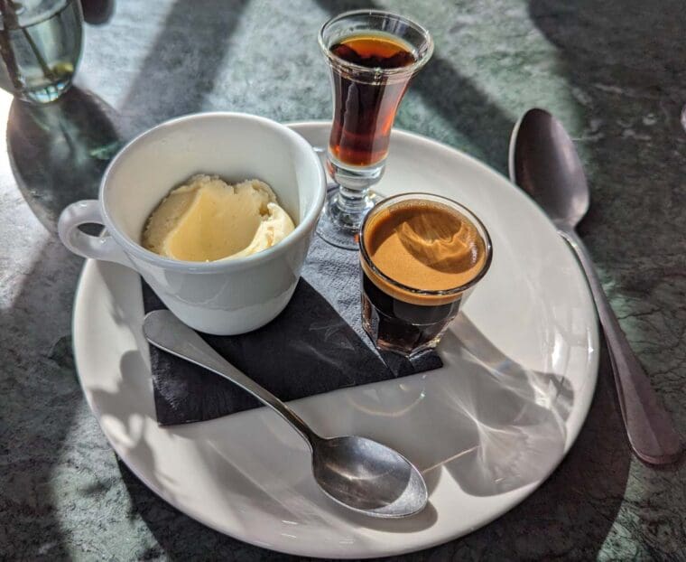 Affogato with PX