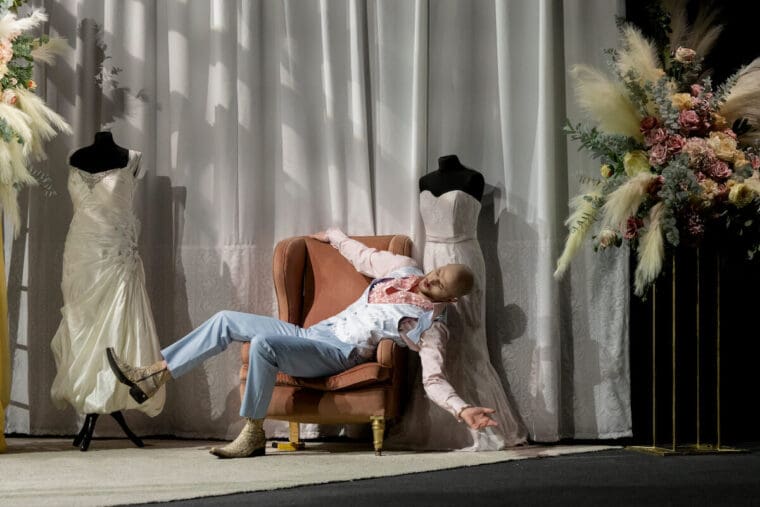 Edmund Danon (Satan) Larmes de couteau (c) 2024 ROH ph. Camilla Greenwell 5750