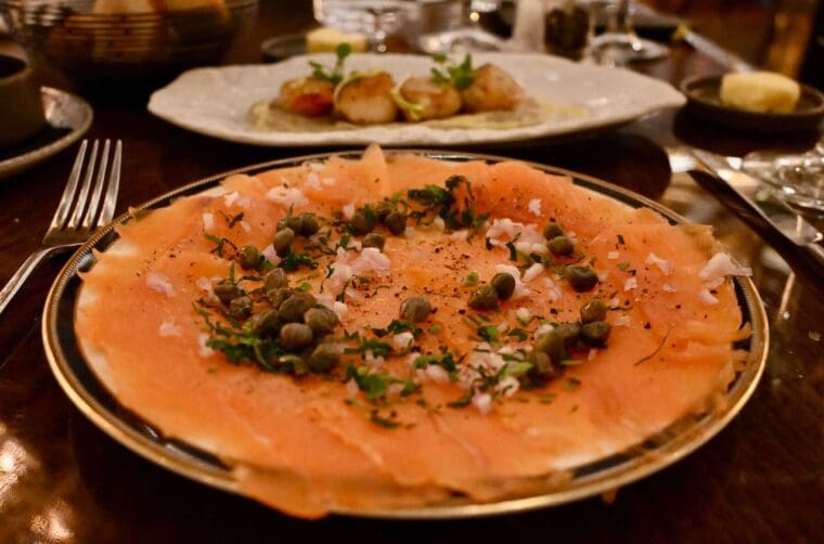 Salmon Metropolitan Mayfair Grille Restaurant