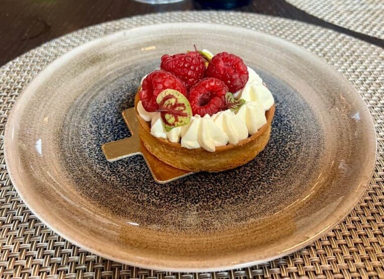 Frangipane Tart at The Montagu Kitchen