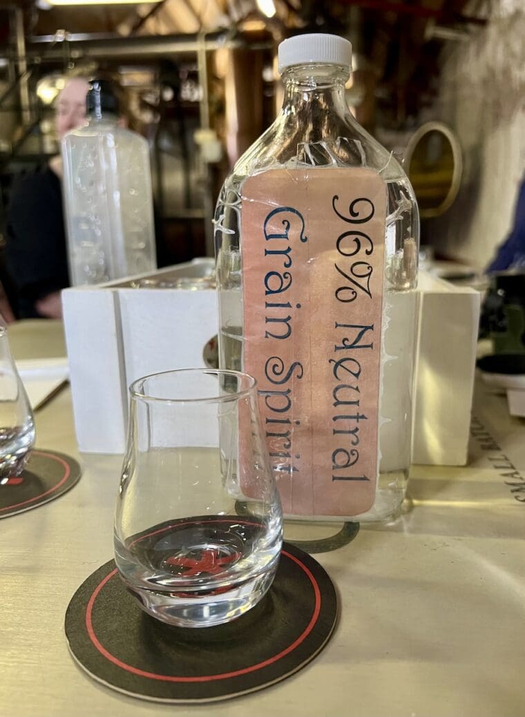 Balmenach Distillery 96% Grain spirit