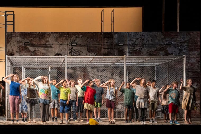 Glyndebourne Youth Opera and Trinity Boys Choir.