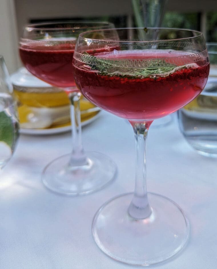 Welcome Cocktail at The Goring