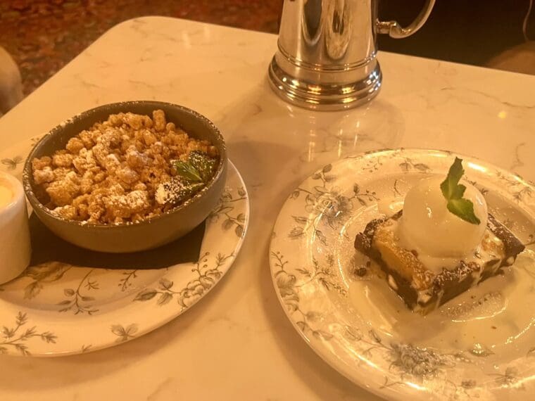 Mr Fogg’s City Tavern dessert
