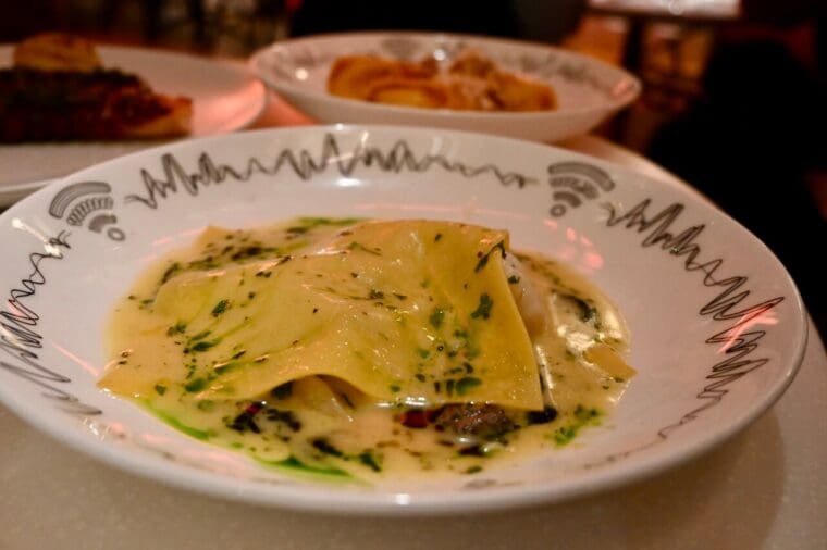 Open ravioli Spagnoletti
