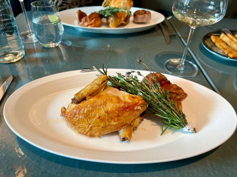 Plated Sunday Roast at the Londoner