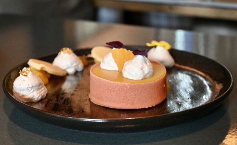 Manderin Mousse at the Londoner