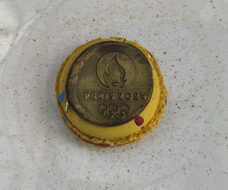 Gold medal macaron the Dilly afternoon tea