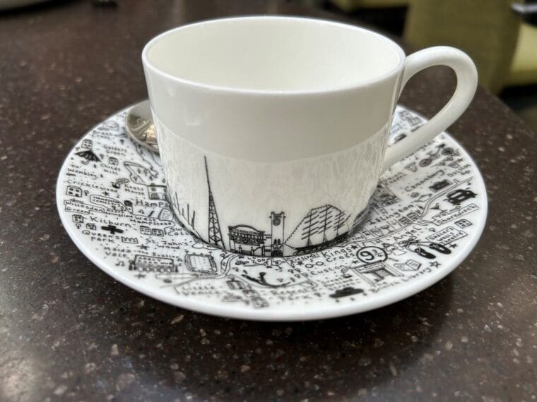 House of Cally teacup afternoon tea at the Dilly