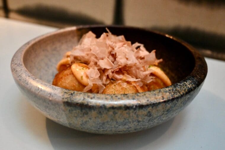 Kibou takoyaki - little moist dumplings