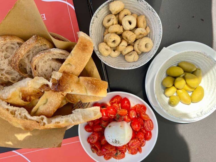 Starters at Eataly - Bottomless Brunch