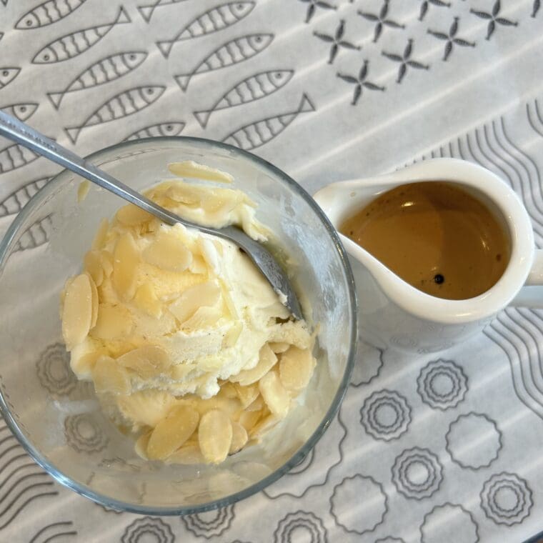 Ocean Basket affogato